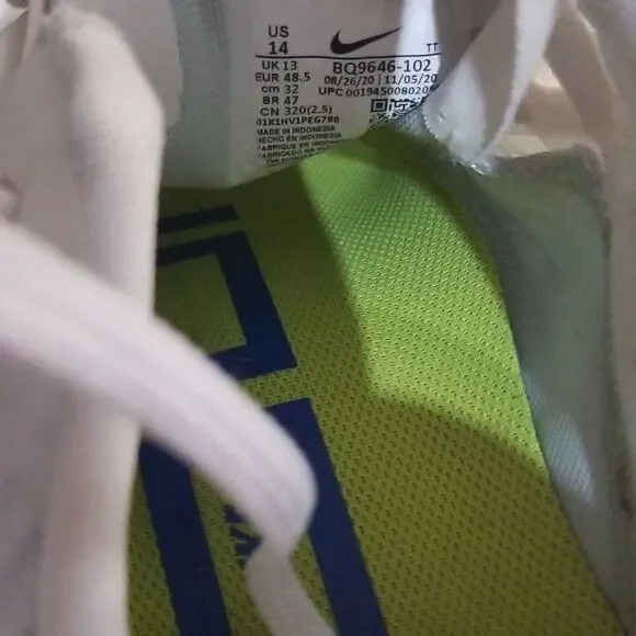 Nike Men’s Air Zoom Pegasus 37 White Cyber 2021 (Size 14)